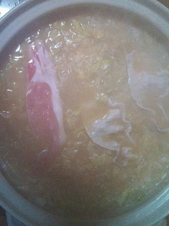 白菜と豚肉の味噌バター鍋-レシピのメイン写真