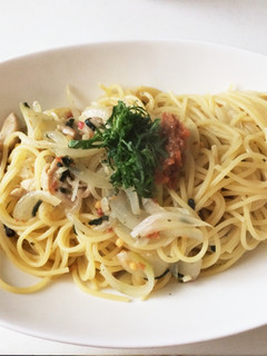 鶏肉と梅のパスタ-レシピのメイン写真