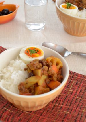 妊娠中に!よく噛む根菜ドライカレー-レシピのメイン写真