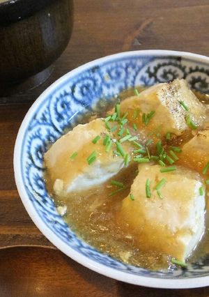 あと一品に♪焼き豆腐のおろしあんかけ-レシピのメイン写真