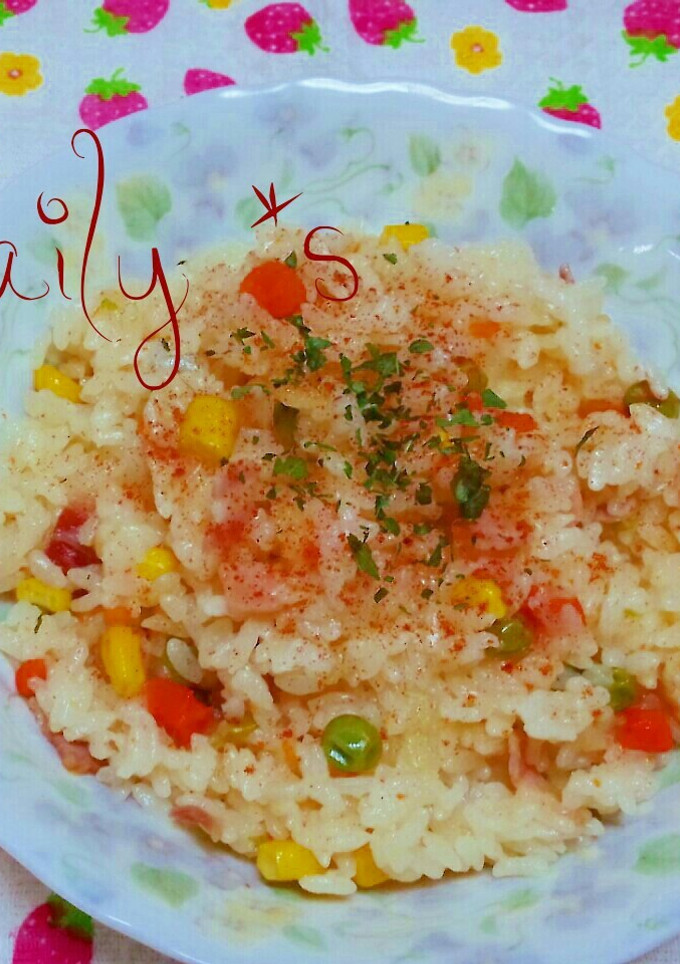 炊飯器DE簡単旨ピラフ♪-レシピのメイン写真