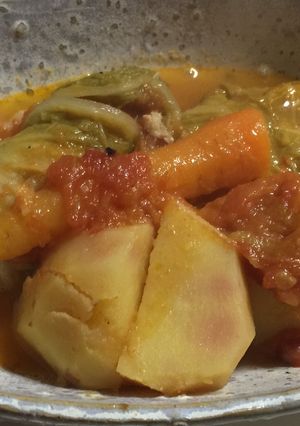 白菜と豚肉のトマト煮-レシピのメイン写真