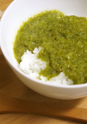 春です♪生めかぶかけ御飯♪-レシピのメイン写真