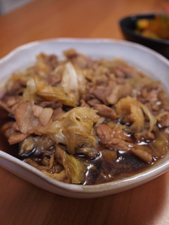 キャベツと豚肉で、すき焼きもどき-レシピのメイン写真