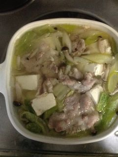 冬の簡単水炊き-レシピのメイン写真