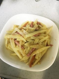じゃがいもの千切り炒め-レシピのメイン写真