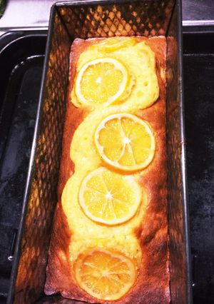 バターいらずはちみつレモンケーキ生姜入り-レシピのメイン写真