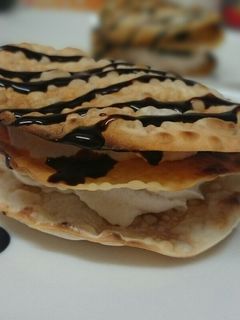 餃子の皮でデザート!パリパリミルフィーユ-レシピのメイン写真