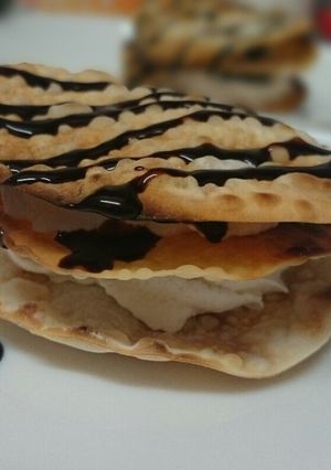 餃子の皮でデザート！パリパリミルフィーユ-レシピのメイン写真