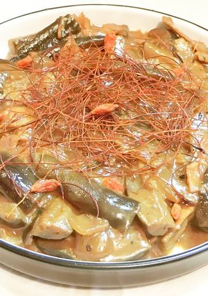 茄子のココナッツ炒め煮-レシピのメイン写真