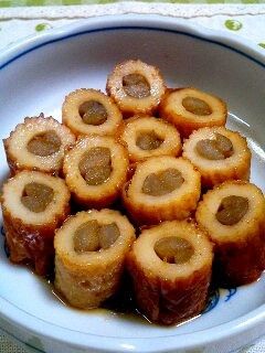竹輪で!ごぼうの肉巻き風♡-レシピのメイン写真
