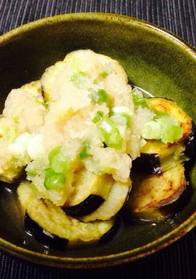焼きなすのおろしのせ-レシピのメイン写真