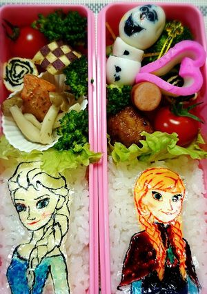 アナと雪の女王キャラ弁♪もちろんオラフ♥-レシピのメイン写真