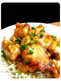 鶏のピリ辛味噌焼き☆むね肉柔らか~☆-レシピのメイン写真