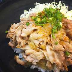 豚バラ肉の生姜焼き丼-レシピのメイン写真