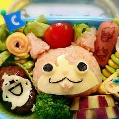 みんな大好き♥妖怪ウォッチキャラ弁-レシピのメイン写真