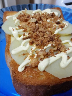 ポテトフライドオニオンチーズトースト!-レシピのメイン写真