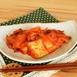 豆腐ときのこのトマト味噌煮