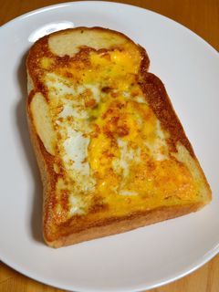 お好み焼き風トースト♬-レシピのメイン写真