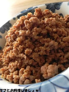 家族のお気に入り★簡単豚そぼろ-レシピのメイン写真