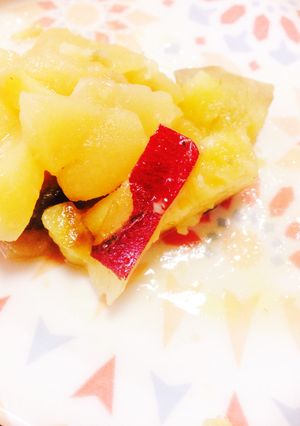 さつまいもとりんごのレモンバター煮-レシピのメイン写真