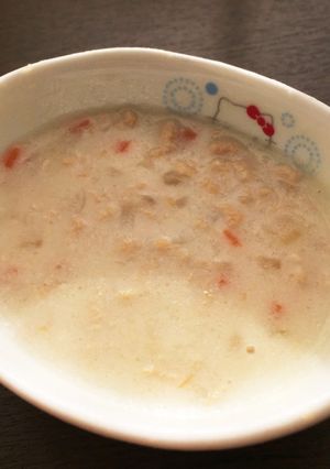 野菜入鳥そぼろでクリームシチュー 離乳食-レシピのメイン写真