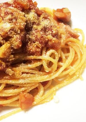 簡単！極うまトマトパスタ-レシピのメイン写真