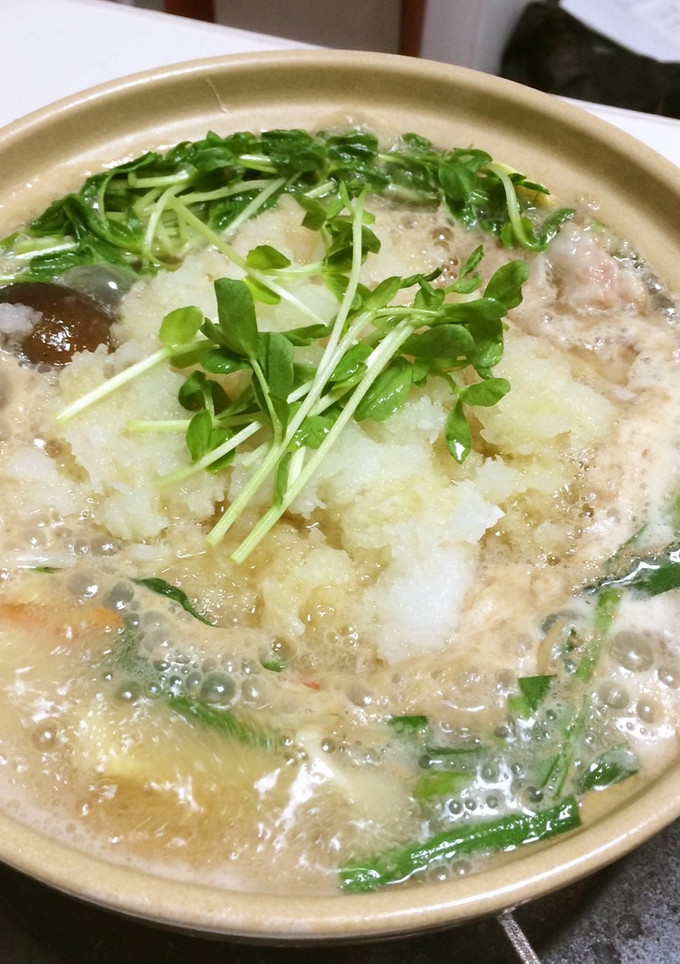 簡単☆みぞれ鍋☆大根丸々１本使用！！-レシピのメイン写真