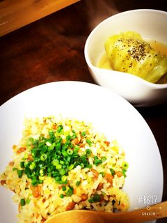 納豆チャーハン-レシピのメイン写真