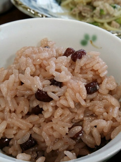 急な思いつきに!即、赤飯-レシピのメイン写真