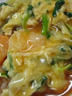 海老のあんかけどん-レシピのメイン写真