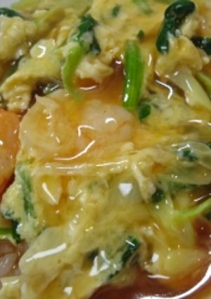 海老のあんかけどん-レシピのメイン写真