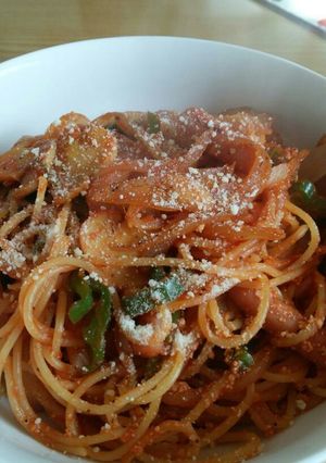 休みに食べたいナポリタン-レシピのメイン写真