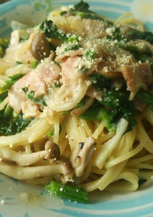 シチュールーで、簡単クリームパスタ♪-レシピのメイン写真