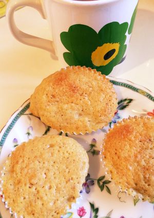 すぐ焼けるバナナクルミマフィン-レシピのメイン写真