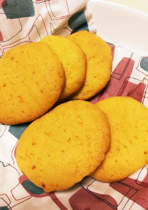 材料4つ！簡単かぼちゃクッキー-レシピのメイン写真