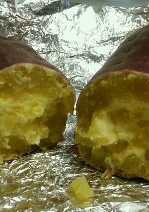 オーブンで簡単焼き芋-レシピのメイン写真