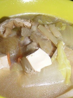 白菜ドッサリトン汁-レシピのメイン写真
