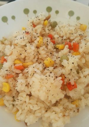 炊飯器にお任せ♪簡単シーチキンピラフ♪-レシピのメイン写真