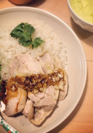 本格海南鶏飯(シンガポールチキンライス)-レシピのメイン写真