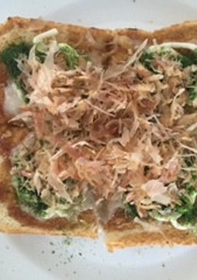 簡単★お好み焼き風トースト-レシピのメイン写真