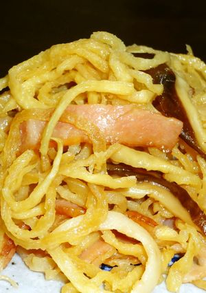 切り干し大根のベーコン炒め-レシピのメイン写真