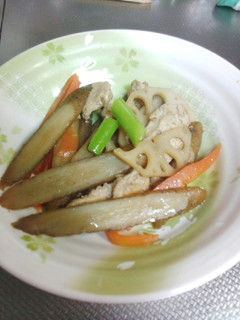 ごぼうたっぷり煮物-レシピのメイン写真