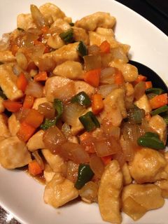 鶏胸肉の柔らか甘酢あん炒め-レシピのメイン写真