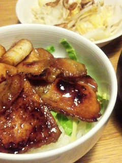 甘辛☆豚丼-レシピのメイン写真
