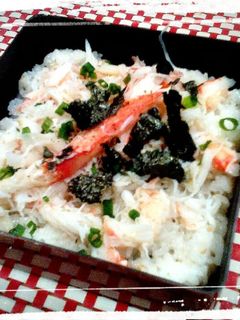 簡単!!豪華な蟹飯♪-レシピのメイン写真
