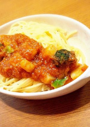 ごろごろミートスパ☆-レシピのメイン写真