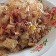 たらことかつおのチャーハン