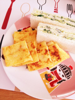 超簡単♪ きゅうりだけ朝食サンドウィッチ-レシピのメイン写真