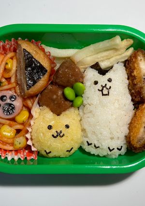 にゃんこ大戦争　キャラ弁-レシピのメイン写真